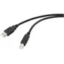 Renkforce USB-kabel USB 2.0 USB-A-stekker, USB-B-stekker 20,00 m zwart gevlochten afscherming RF-5720372 (RF-5720372)