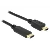 USB-kabel DeLOCK 2m USB2.0-C Mini-USB B 83336
