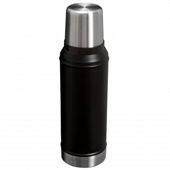 Thermosfles STANLEY Legendary Classic 0,94 L, zwart, dubbelwandig vacuümgeïsoleerd