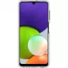 React + Trusted Glass transparante beschermhoes + displaybescherming voor Samsung Galaxy A22