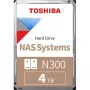HDD Toshiba N300 4 TB 3,5 inch Serial ATA III