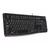 K120 bedraad toetsenbord, bedraad, USB, QWERTZ, zwart