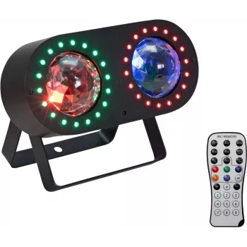 EUROLITE LED-effectlicht DMF-3 Hybrid Flower Effect 3-in-1 — LED-podium-/feesteffect