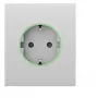 Ajax CenterCover Smart Type F stopcontactafdekking, wit