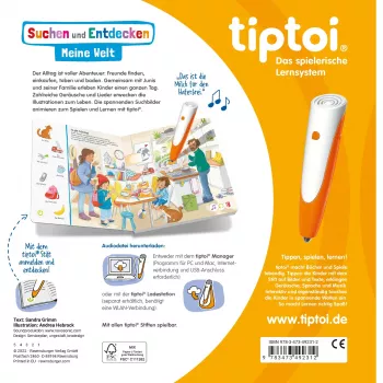 tiptoi Suchen und Entdecken: Meine Welt, leerboek
