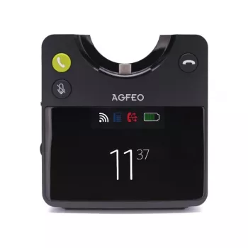 Basisstation AGFEO Infinity basisstation kunststof zwart 276g