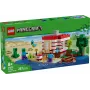 LEGO Minecraft set 21275 TNT junglehuis bouwspeelgoed, 287 onderdelen, 2 minifiguren, vanaf 8 jaar