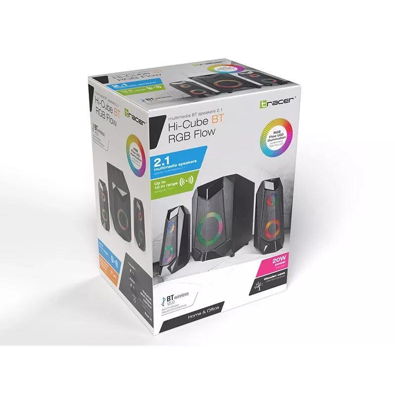 Tracer Hi-Cube - luidsprekersysteem - draadloos -