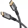 Goobay 65269 video-kabel-adapter 2 m DisplayPort HDMI grijs (65269)