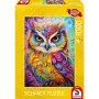 1000-stukjes puzzel Schmidt Spiele 59782 — Owl in Parrot Dress, puzzel, 1.000 stukjes