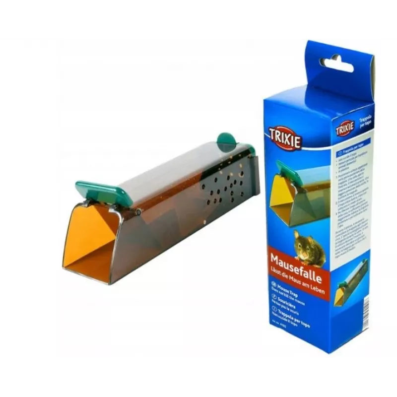Humane levende val voor muizen Trixie TX-4192, technopolymeer behuizing, 60 × 45 × 170 mm, herbruikbaar