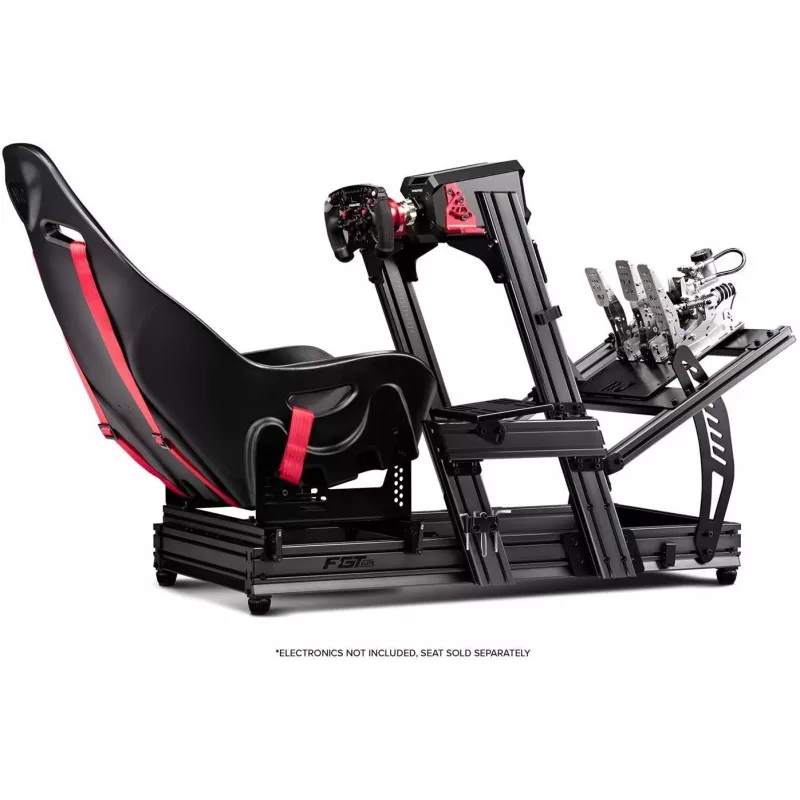 Next Level Racing – F-GT Elite Formula & GT aluminium-profiel-simulatorcockpit – zij- en frontmontage-uitvoering (396039)