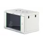Wandgemonteerde 19-inch rackbehuizing DIGITUS Dynamic-N DN-37100, 7U, 600x450 mm (BxD), IP20, lichtgrijs, ongemonteerd
