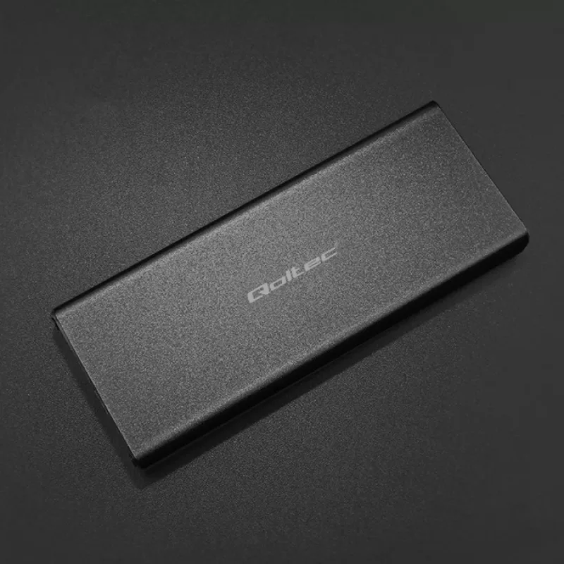 M.2 SATA SSD-behuizing QOLTEC 51854 USB 3.0 gereedschapsloos