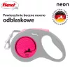 Flexi New Neon S 5 m honden-automatische riem