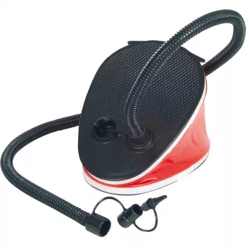 Voetpomp High Peak Bellow 49721 zwart rood