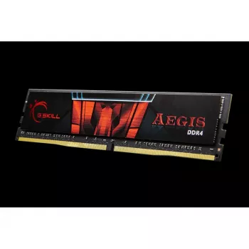 DIMM 32 GB DDR4-2666 (2x 16 GB) dualkit, werkgeheugen zwart/rood, F4-2666C19D-32GIS, Aegis DDR4, INTEL XMP