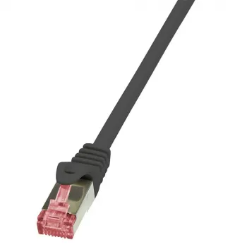 LOGILINK CQ2013S LOGILINK patchkabel Cat.6 S/FTP PIMF PrimeLine 0,25m, zwart