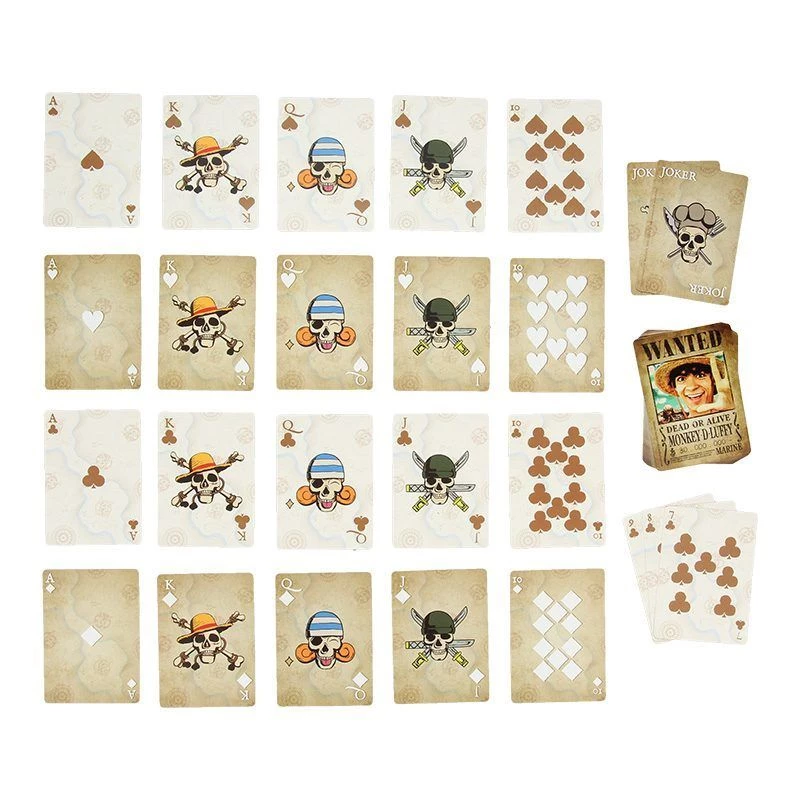 Speelkaarten Paladone One Piece in metalen doos – standaard deck-formaat