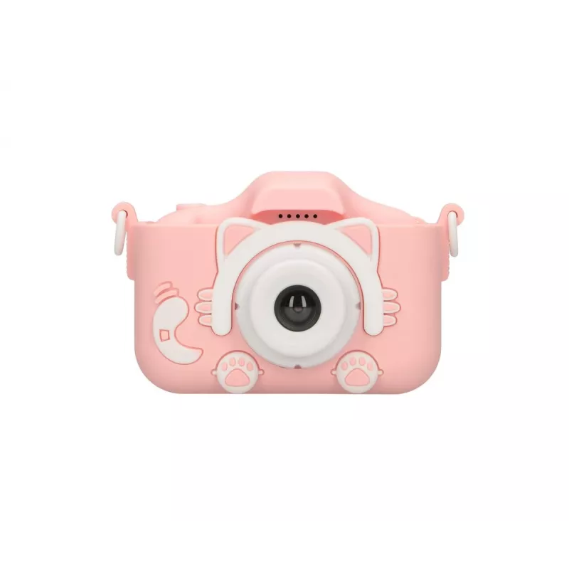 Digitale camera voor kinderen Extralink H27 SINGLE PINK roze wit 3 jaar