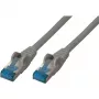 ShiverPeaks patchkabel CAT6a RJ45 S/FTP 0,5 m grijs - netwerk - CAT 6a