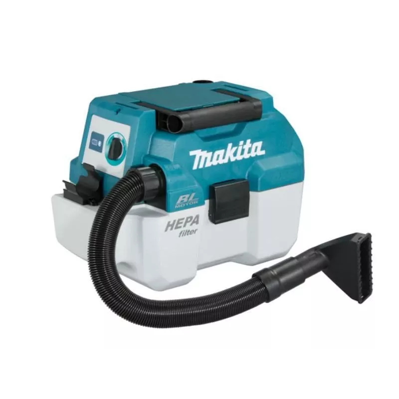 Makita DVC750LZX1 stofzuiger blauw, wit 7,5 l 55 W