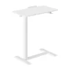 Maclean mobiele bureau-/laptopstandaard, wit, hoogteverstelling 76-109 cm, max. 30 kg, MC-120 W