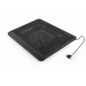 Laptopstandaard Gembird NBS-1F15-04 voor laptops tot 15 inch, zwart, ABS, 330×250×25 mm