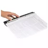WEDO Business 67 9401 zakperforator, 4 gaten, perforeercapaciteit 3 mm, kunststof met metalen rail, zwart