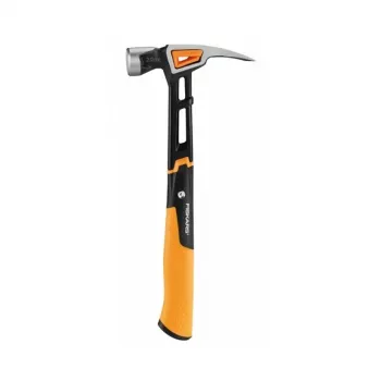 Fiskars 1020214 hamer klauwhamer zwart, metallic, oranje