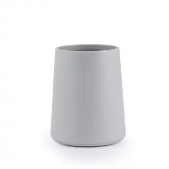 Opbergbeker Beldray LA033347UFFAS Antibac grijs — badkameraccessoire, antibacteriële spoelbeker