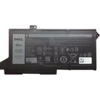 Vervangende accu 3-cels 42Wh lithium-ion-batterij voor Dell laptops, 42Wh, 3-cels, compatibel met Dell modellen (MPN 2WH4J)