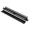 Extralink EX.9700 kabelorganizer 1U 19" met metalen deksel, zwart