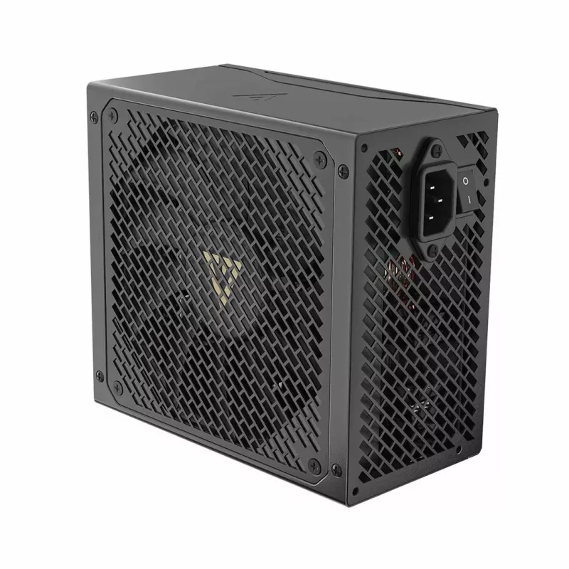 Voeding MODECOM VOLCANO HEX GOLD 750W, 80 PLUS Gold, ATX 3.1, modulair, 14 cm ventilator