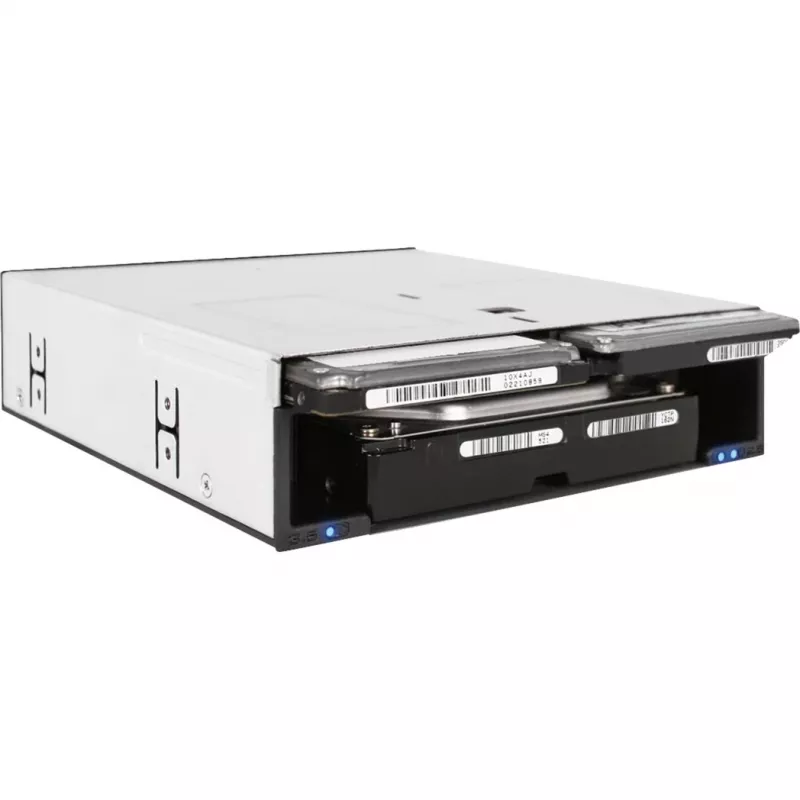 ICY DOCK flexiDOCK MB095SP-B - behuizing voor opslagstations - 2.5, 3.5 (6,4 cm, 8,9 cm) - zwart, zilver (MB095SP-B)