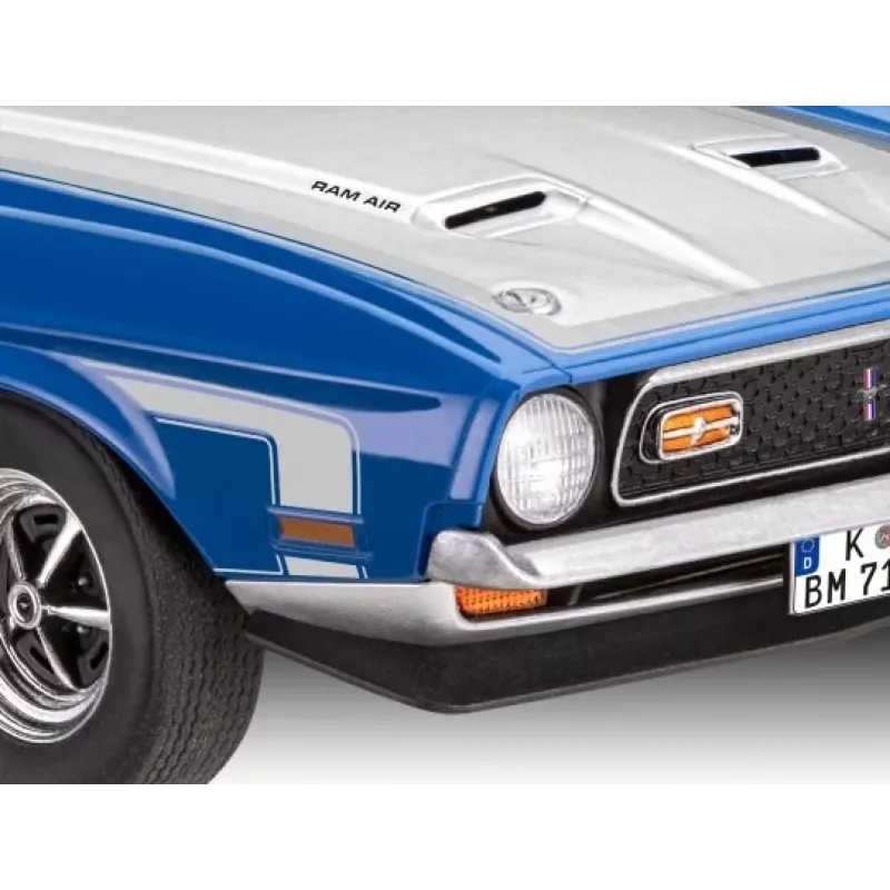 Kunststof modelauto REVELL Ford Mustang Boss 351 bouwpakket op schaal 1:25