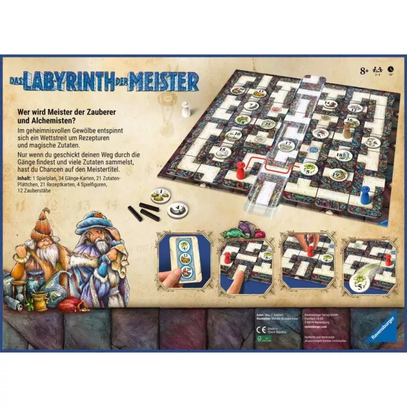 Labyrinth der Meister, bordspel