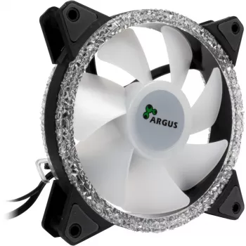 INTER-TECH RS-071 120mm ARGB behuizingsventilator - zwart