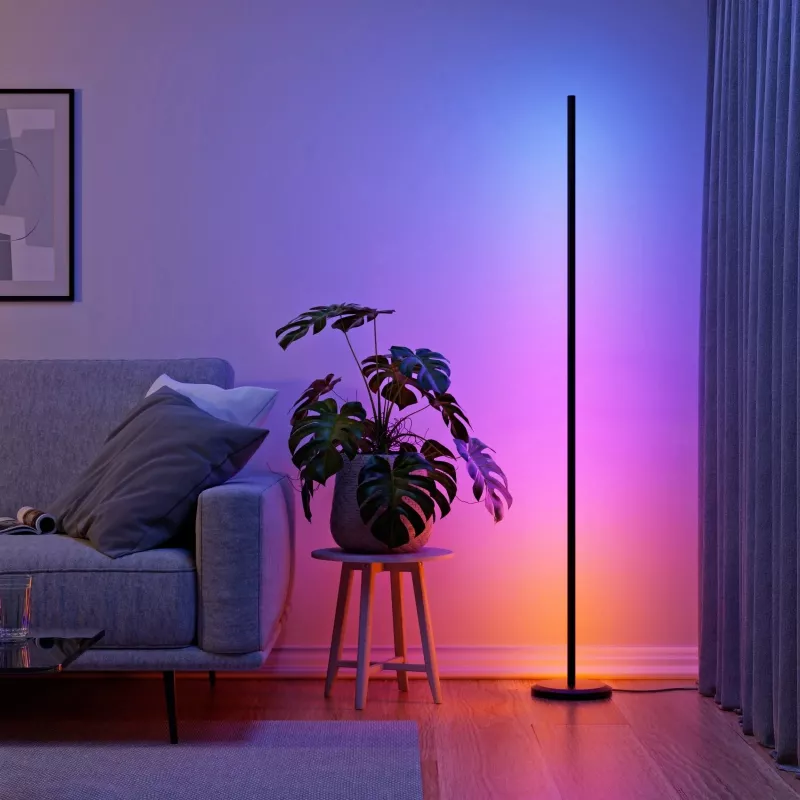 Staande lamp Nanoleaf N7204K02-1FL 22W RGBW – instelbare RGB- en tunable white verlichting