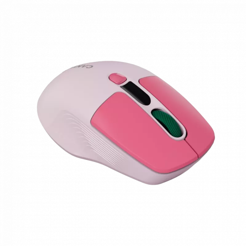Canyon MW-26 - 2in1 draadloze optische muis Bluetooth / 2,4 GHz - stil - roze