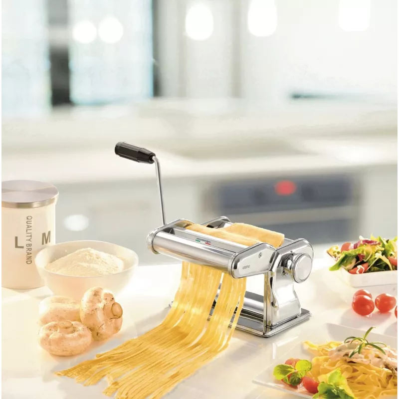 Handmatige pastamachine GEFU PASTA PERFETTA BRILLANTE metaal RVS
