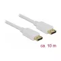 DisplayPort-kabel DeLOCK 84863 10 m wit