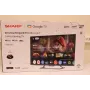 Smart tv Sharp 43HR7265E 43 inch (108 cm) 4K UHD LED, Google TV, WLAN, HDMI/USB/RJ45 – zwart – beschadigde verpakking