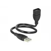 USB-kabel DeLOCK 35cm USB 2.0 83498 zwart