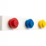 Wandhouder voor LEGO-display van room copenhagen model 41110001 in rood/blauw/geel