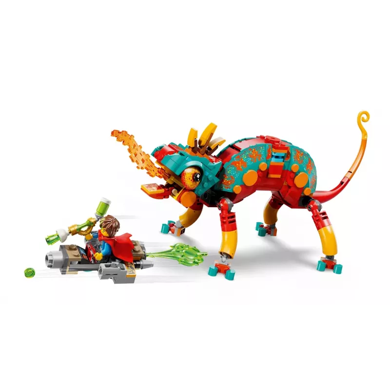 Constructiespeelgoed LEGO 71492 Dreamzz Mateo's vuurkameleon speelset, bouwsteenset voor fantasierijk bouwen