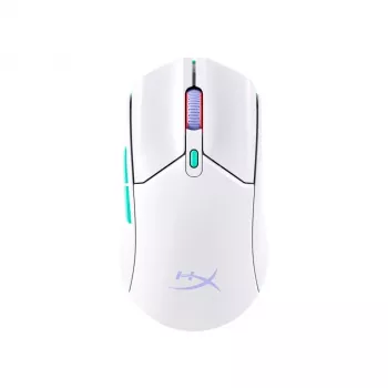 HyperX Pulsefire Haste 2 Core Wls - gaming-muis (wht/grn/pur)
