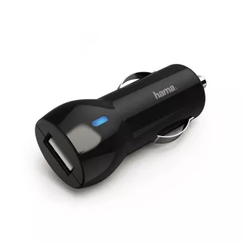 Hama 00183259 mobiele oplader mobiele telefoon, smartphone, tablet zwart sigarettenaansteker snelopladen auto