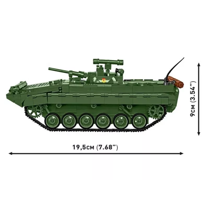 Constructieset Cobi Blocks BMP-1 758 onderdelen – schaalmodel bouwstenen