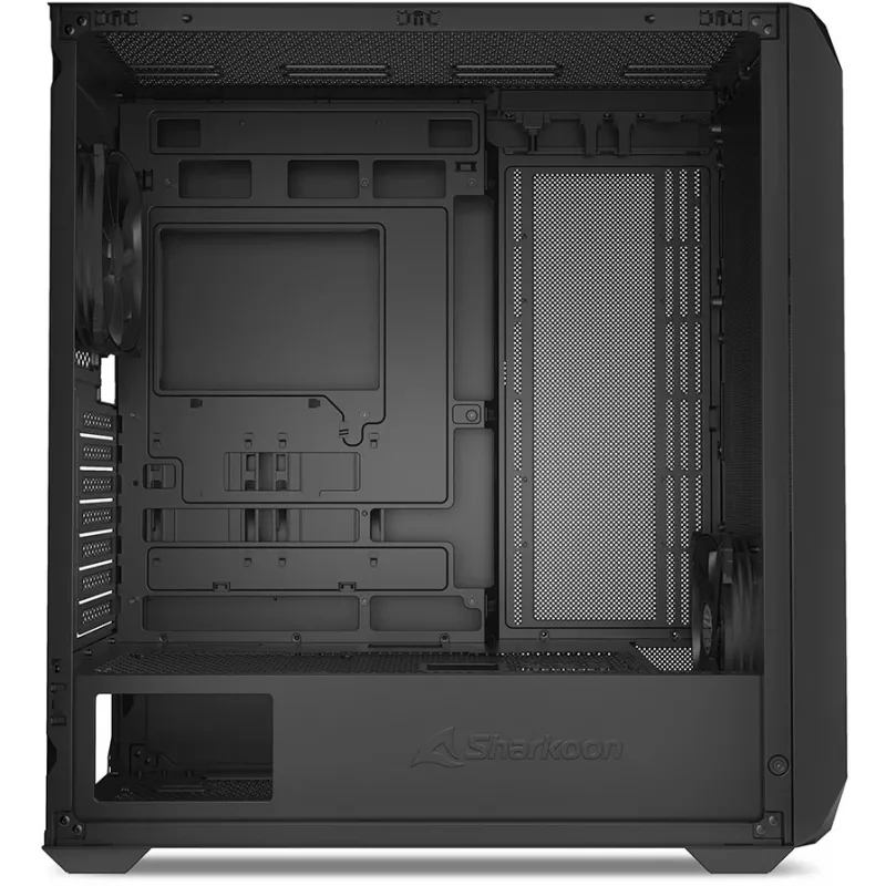 PC-behuizing Sharkoon AK3 midi tower zwart